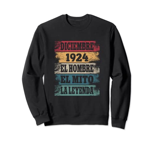 98 Cumpleaños Regalo Años Divertido Diciembre 1924 Sudadera