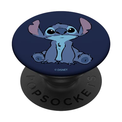 Popsockets- Disney Lilo & Stitch Simple Stitch Portrait PopGrip: Agarre intercambiable para...