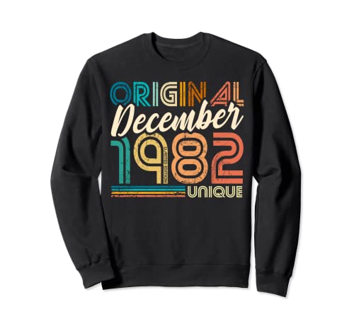 Diciembre de 1982 cumpleaños de la vendimia Sudadera