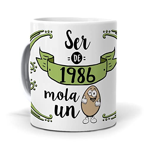 mundohuevo Taza Ser de 1986 Mola un Huevo