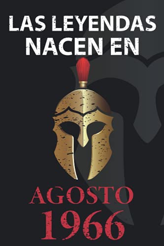 Las leyendas nacen en Agosto 1966: Regalo de cumpleaños perfecto para hombre y mujer de 55 años I...