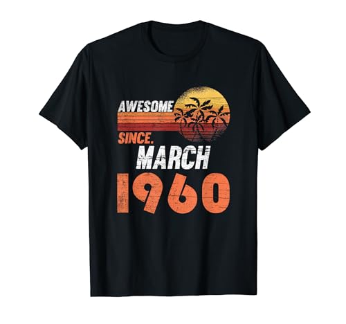 Cumpleaños en marzo 1960 Camiseta