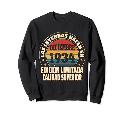 Edición Limitada Diciembre 1934 - Cumpleaños 90 Años Sudadera