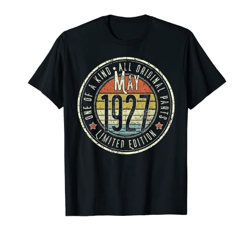 96 años mayo 1927 edición limitada 96 cumpleaños Camiseta