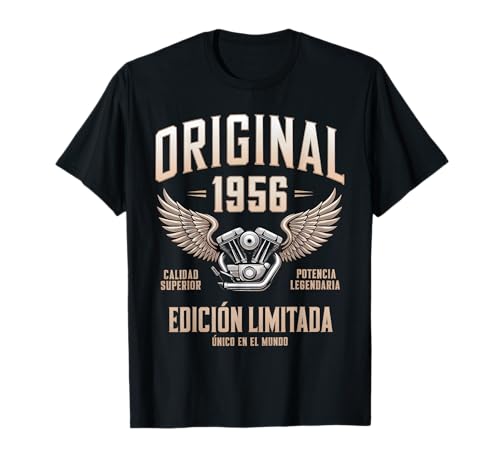 Cumpleaños Original 1956 para Leyendas y Moteros Camiseta