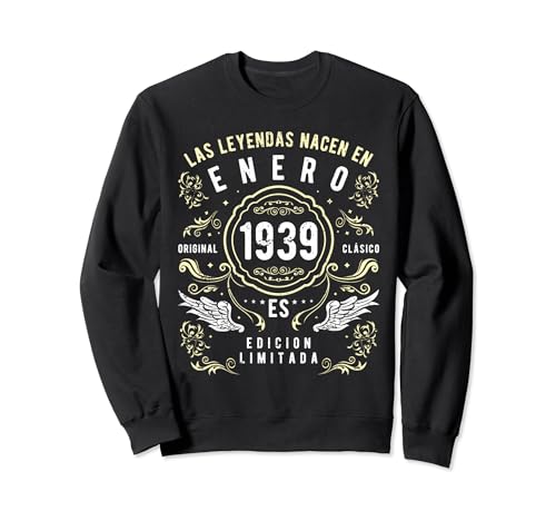Las Leyendas Nacen En Enero 1939 Sudadera