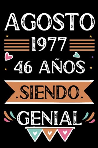CUADERNO, Agosto 1977, 46 Años Siendo Genial: Libro de visitas, cuaderno, 110 páginas de...