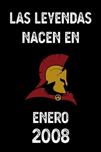 Las leyendas nacen en enero 2008: cuaderno de cumpleaños, regalos de cumpleaños para niños,...