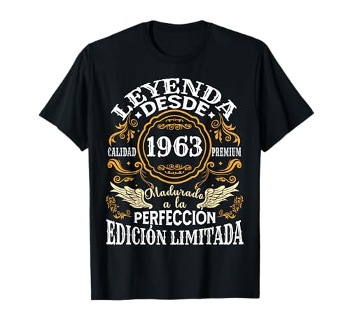 62 años cumpleaños Hombre 1963 Camiseta
