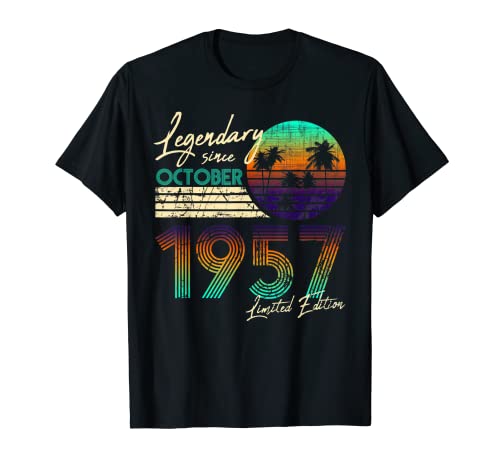 Legendario de cumpleaños desde octubre de 1957. Camiseta