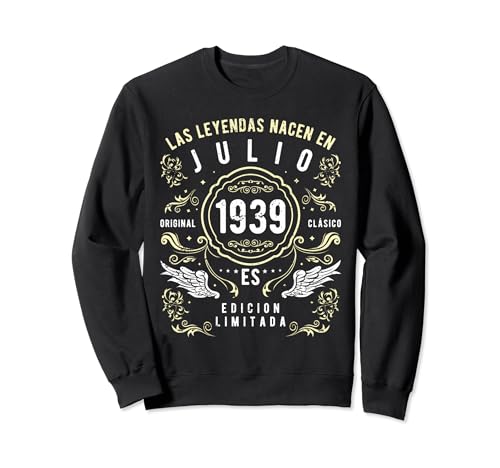 Las Leyendas Nacen En Julio 1939 Sudadera
