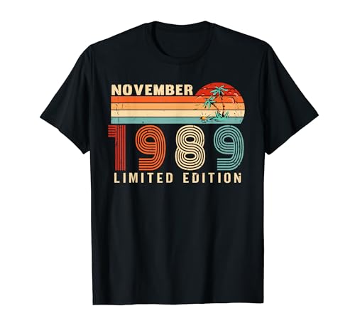 Noviembre Limited Edition 1989 Camiseta