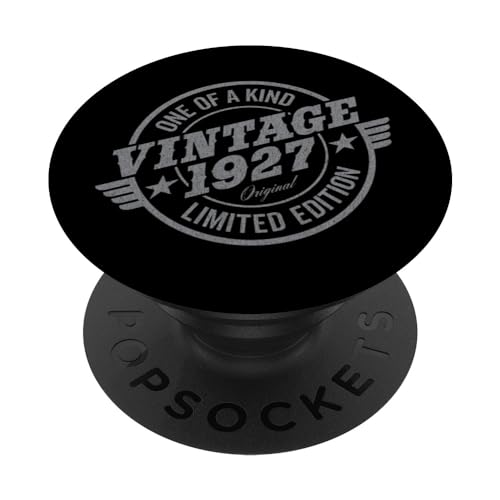 97 años: Coche clásico vintage 1927 97 cumpleaños PopSockets PopGrip Intercambiable