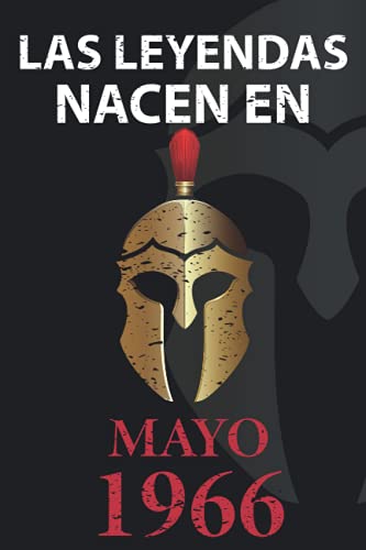 Las leyendas nacen en Mayo 1966: Regalo de cumpleaños perfecto para hombre y mujer de 55 años I...