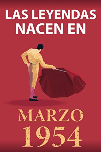 Las leyendas nacen en marzo 1954: Regalo de cumpleaños perfecto para hombre y mujer de 67 años I...