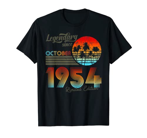 Legendario de cumpleaños desde octubre de 1954. Camiseta