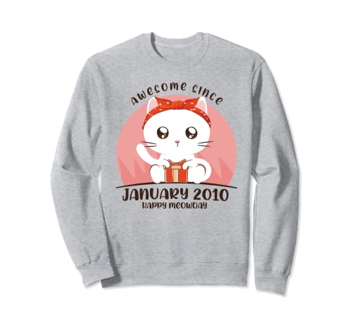 13 años Cumpleaños - Enero de 2010 Anime japonés Sudadera