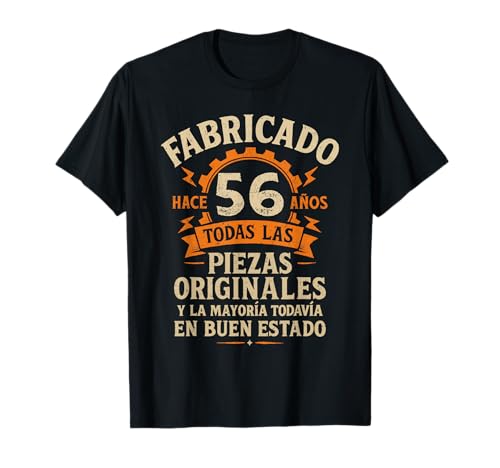 Fabricado Hace 56 Años Divertida Regalo 56 cumpleaños Hombre Camiseta