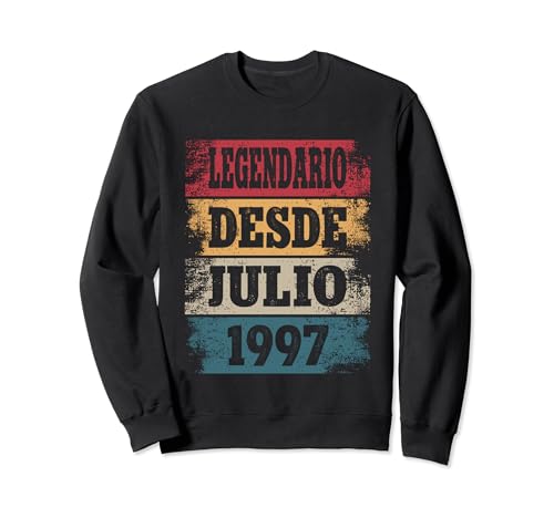 Legendario Desde Julio 1997 - Cumpleaños 27 Años Sudadera