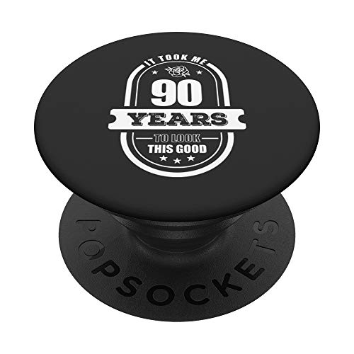 90 cumpleaños regalos para hombres 90 años de edad, retro abuelo 1930 PopSockets PopGrip...