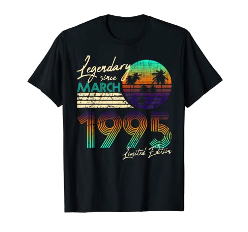 Cumpleaños legendario desde marzo de 1995. Camiseta