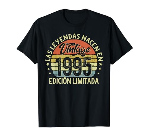 Las Leyendas Nacen En 1995 19 Años Cumpleaños Hombre Regalo Camiseta