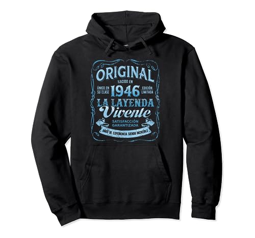 Original Nacido En 1946 Edición Limitada 78 Cumpleaños Sudadera con Capucha