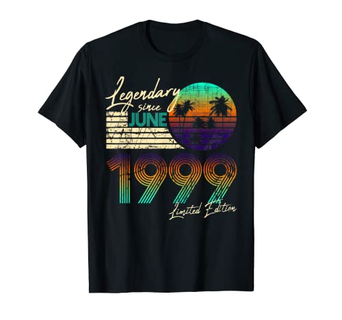 Legendario de cumpleaños desde junio de 1999. Camiseta