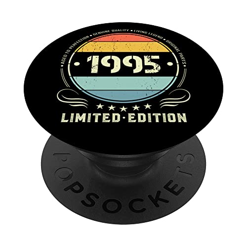1995 edición limitada 1995 cumpleaños Popsocket para mujeres y hombres PopSockets PopGrip...