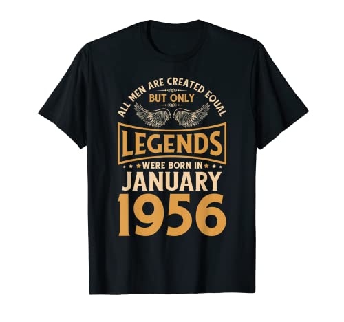 Las leyendas de cumpleaños nacieron en enero de 1956. Camiseta