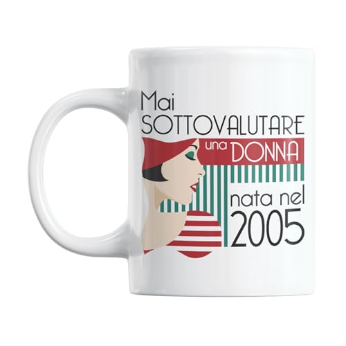 Gesar Taza 21 Años Mujer - Regalo Cumpleaños 21 Años - Idea Regalo Divertido 21 Cumpleaños -...