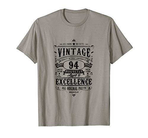 Regalos retro de 94 cumpleaños para mujeres Abuela de 94 Camiseta