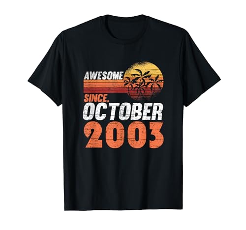 Cumpleaños octubre 2003 Camiseta