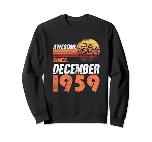 Cumpleaños de diciembre 1959 Sudadera