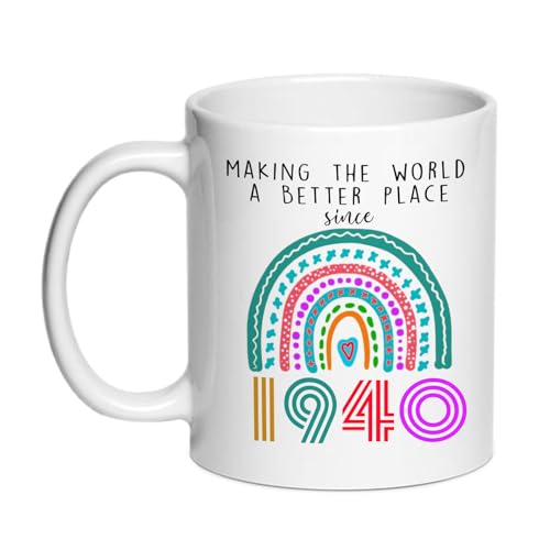 SIUNY Regalos de cumpleaños número 85 para mujeres y hombres, tazas de café, regalos para mujeres...