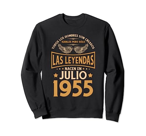 Cumpleaños Hombre Regalos Las Leyendas Julio 1955 Sudadera
