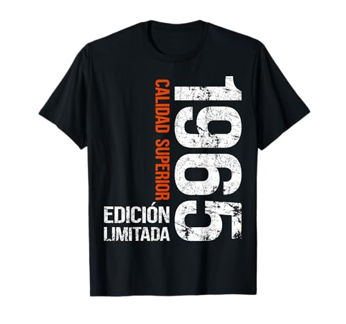 61 Años Cumpleaños Hombre Mujer Regalo Vintage 1965 Camiseta