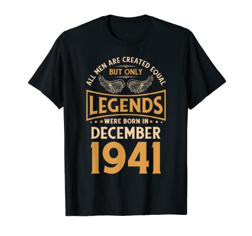 Las leyendas de cumpleaños nacieron en diciembre de 1941. Camiseta