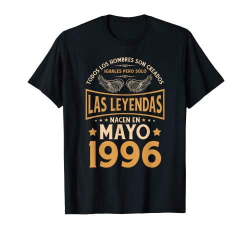 Cumpleaños Hombre Regalos Las Leyendas Mayo 1996 Camiseta