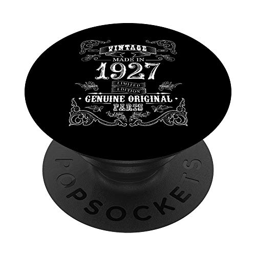 Nacido en 1927 regalo de cumpleaños 96 años PopSockets PopGrip Intercambiable
