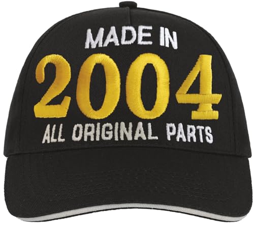 Made in 2004 All Original Parts Sombrero de fiesta de cumpleaños