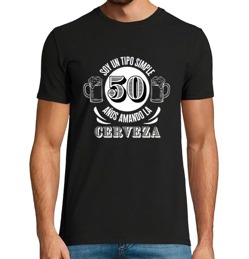 latostadora Camiseta 50 Años Hombre - Camiseta Graciosa Regalo Cumple - Regalos Originales Hombre...