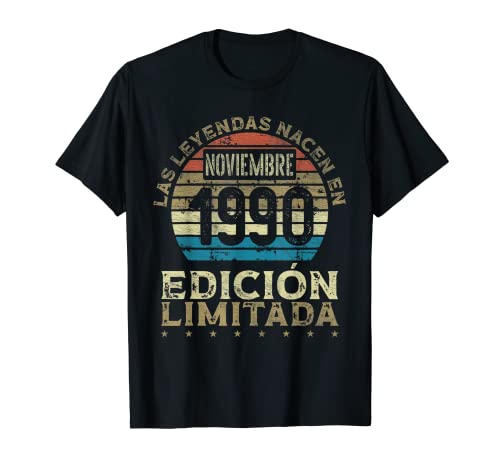 Las Leyendas nacen en Noviembre de 1990 - 31 años Cumpleaños Camiseta