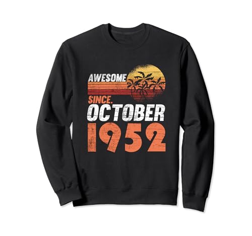 Cumpleaños de octubre 1952 Sudadera