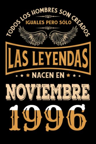 Regalo de 26 Cumpleaños Para Hombre : Las Leyendas Nacen en Noviembre 1996: Regalos de Cumpleaños...