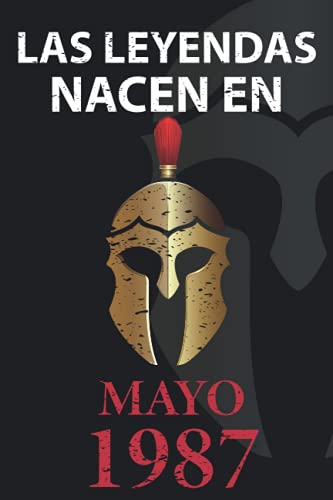 Las leyendas nacen en Mayo 1987: Regalo de cumpleaños perfecto para hombre y mujer de 34 años I...