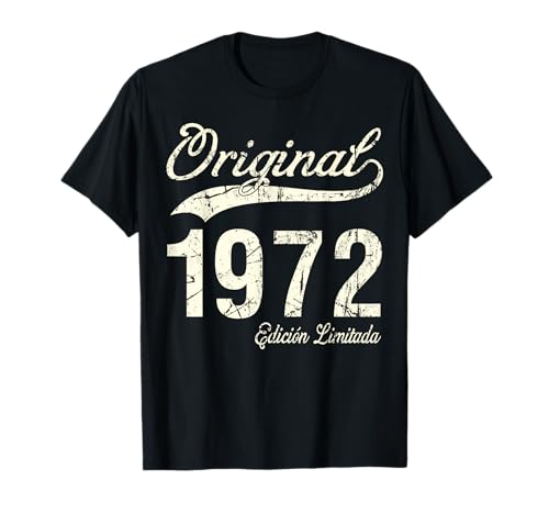Original 1972 Edición Limitada Cumpleaños 54 Años Camiseta