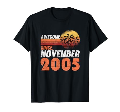 Cumpleaños noviembre 2005 Camiseta