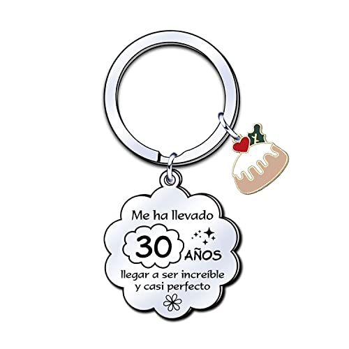 LUODAN Regalos Llavero Cumpleaños-Me ha llevado 30 años llegar a ser increíble y casi...