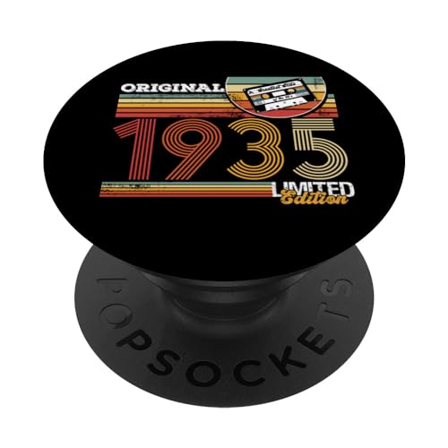 Fiesta de cumpleaños fiesta de cumpleaños cumpleaños 1935 PopSockets PopGrip Intercambiable